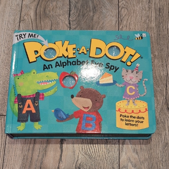 Melissa & Doug Other - MELISSA AND DOUG Poke-A-Dot! An Alphabet Eye Spy Book